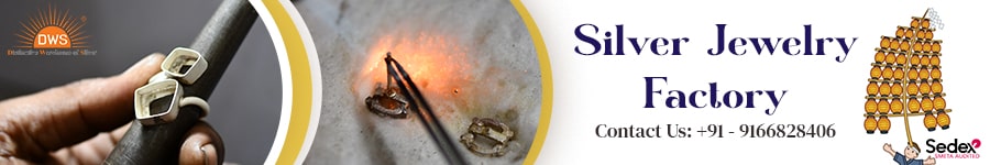 Silver Jewelry Factory in India
